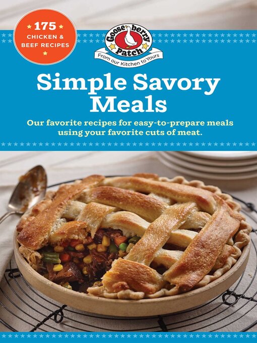 Title details for Simple Savory Meals by Gooseberry Patch - Available